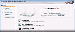 FortiExplorer Windows Screenshot